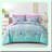 Boho Medallion Comforter Set - 5 Piece Bedding Bag - Soft Microfiber Sheets - All Season Bed Set - Damask Print Comforter