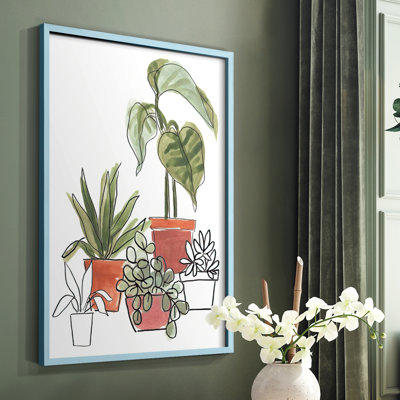 Home Grown I Framed Print - Solid Wood
