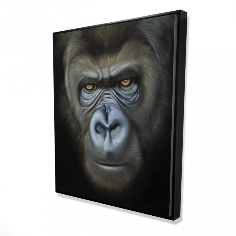 " Gorilla Face ", 60" H x 48" W