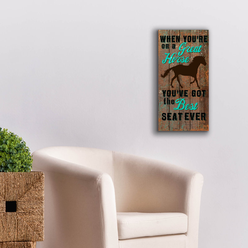 «Best Horse» par Art Licensing Studio, art mural sur toile