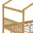 Saunderton Wooden House Bed with Trundle-299217221-298050780