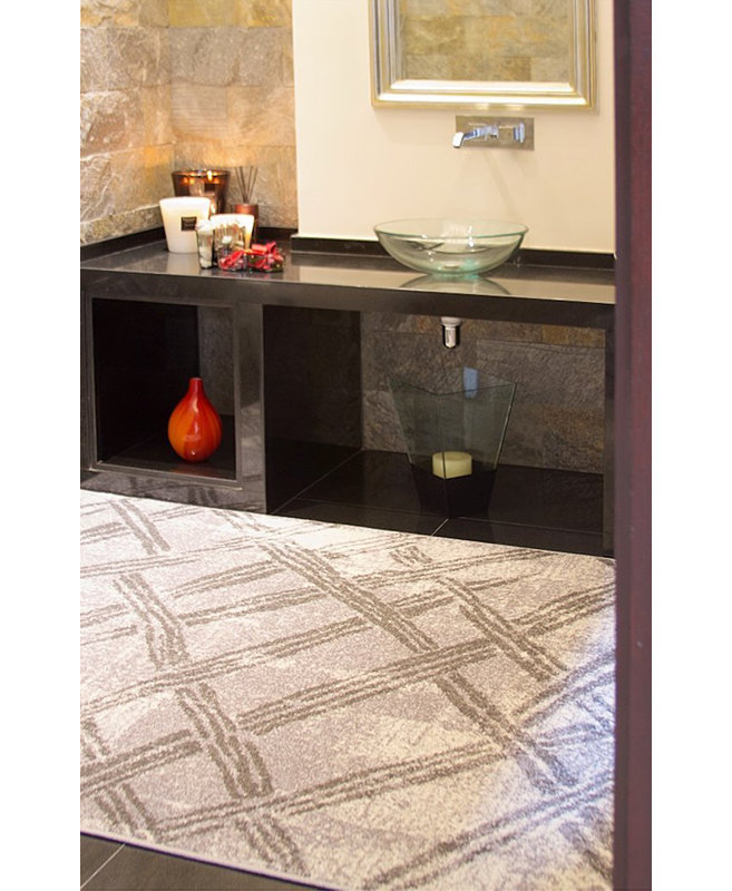 Melgoza Wool Abstract Indoor Rug, Rectangle 7'.8" x 10'.6"