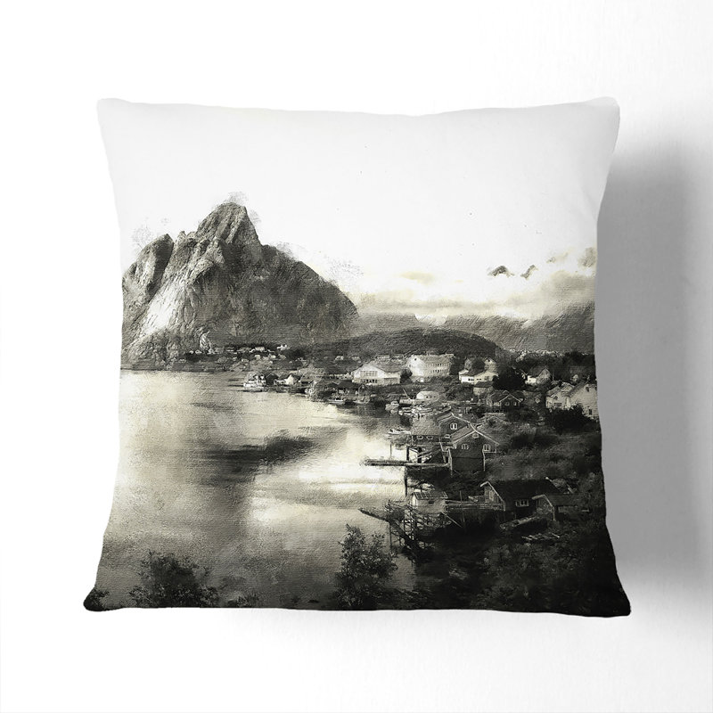 Reine Norway Cushion with Filling, 40cm H x 40cm W x 15cm D