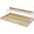 Washer Dryer Countertop with Shelf, 27" Depth x 54" Width Laundry Countertop Wood Topper
