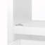 Meuble-lavabo de salle de bain avec lavabo, deux portes et tablette de rangement-987447743