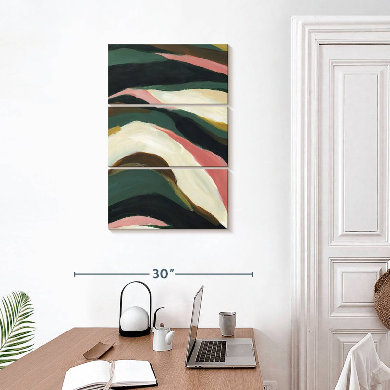 Avery Tropical Flow Abstracts Pattern I, 32" H x 20" W