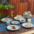 Dobie Handmade Ceramic Stoneware Dinnerware Set 4 Piece - Service for 4