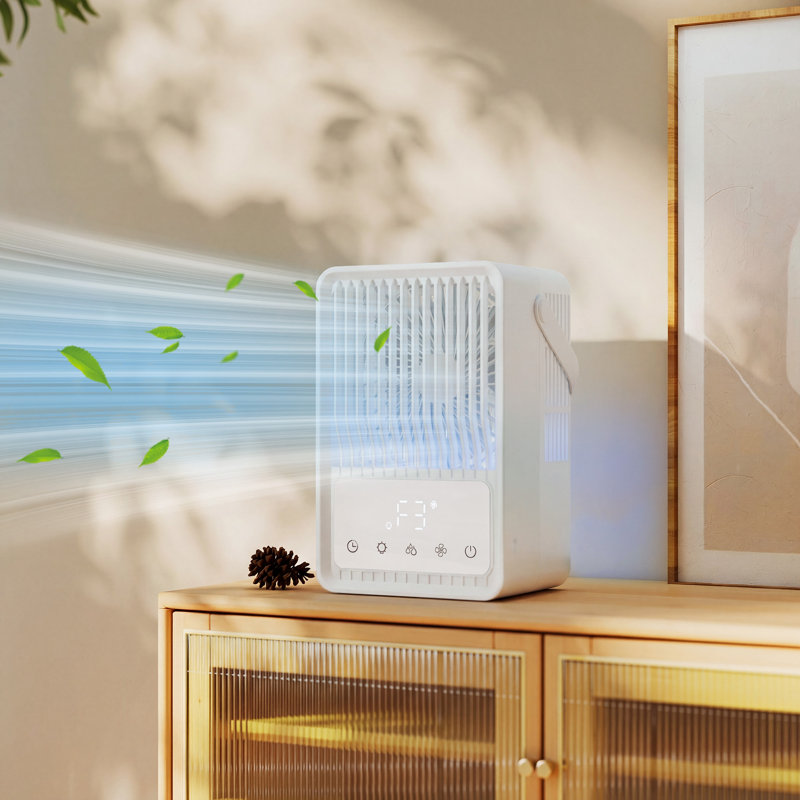 Desk Fan, White