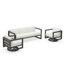 Avion 3 Piece Sofa Set With Swivel-2067781608-2067781609