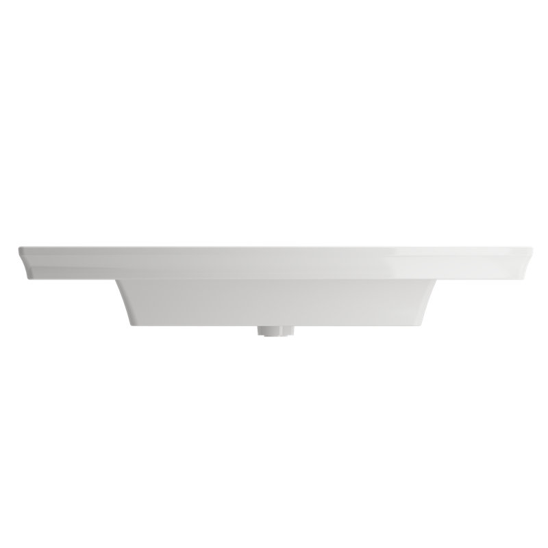 Lavita 39.57'' L Bathroom Sink, White