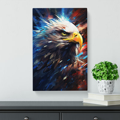 Eagle Futurism - Wrapped Canvas