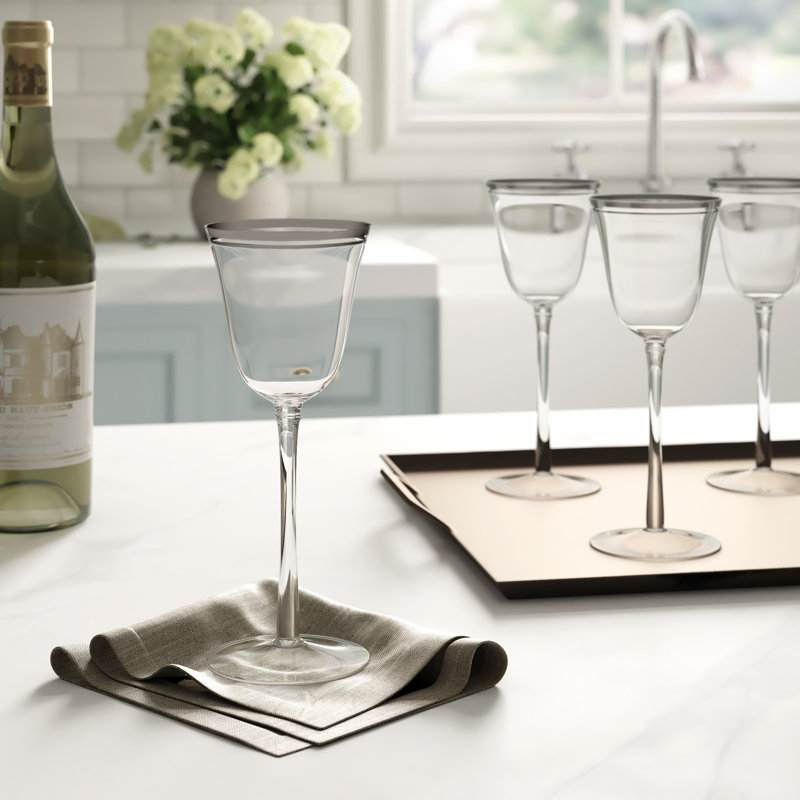 6 oz. Isalei Verre de cristal, Argent