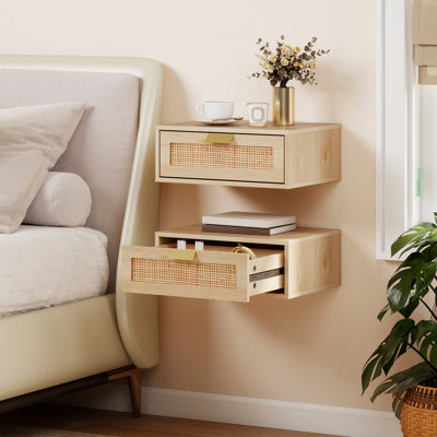 40cm W Particle Board Bedside Table