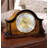 Modern & Contemporary Analogue Alder Solid Wood Tabletop Clock in Old World Walnut