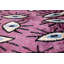 Coussin en velours de soie Magenta