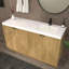 Meuble-lavabo autoportant 59 po avec lavabo droit en acrylique renforcé Monterey-4094930-26751308