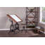 Industrial Loft Solid Wood Drafting Table
