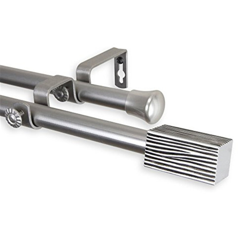  Alder 13/16" Double Curtain Rod