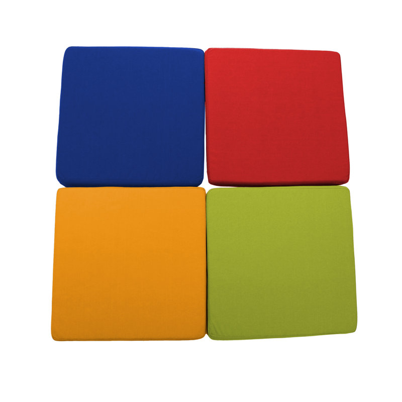 Element Indoor Outdoor Cushions, Green/Blue/Red/Yellow