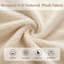 Structure de lit double avec tête de lit tapissier, lit plateforme double Cloud complet, aucun sommier requis, assemblage facile, tissu moelleux doux, blanc-1799196188