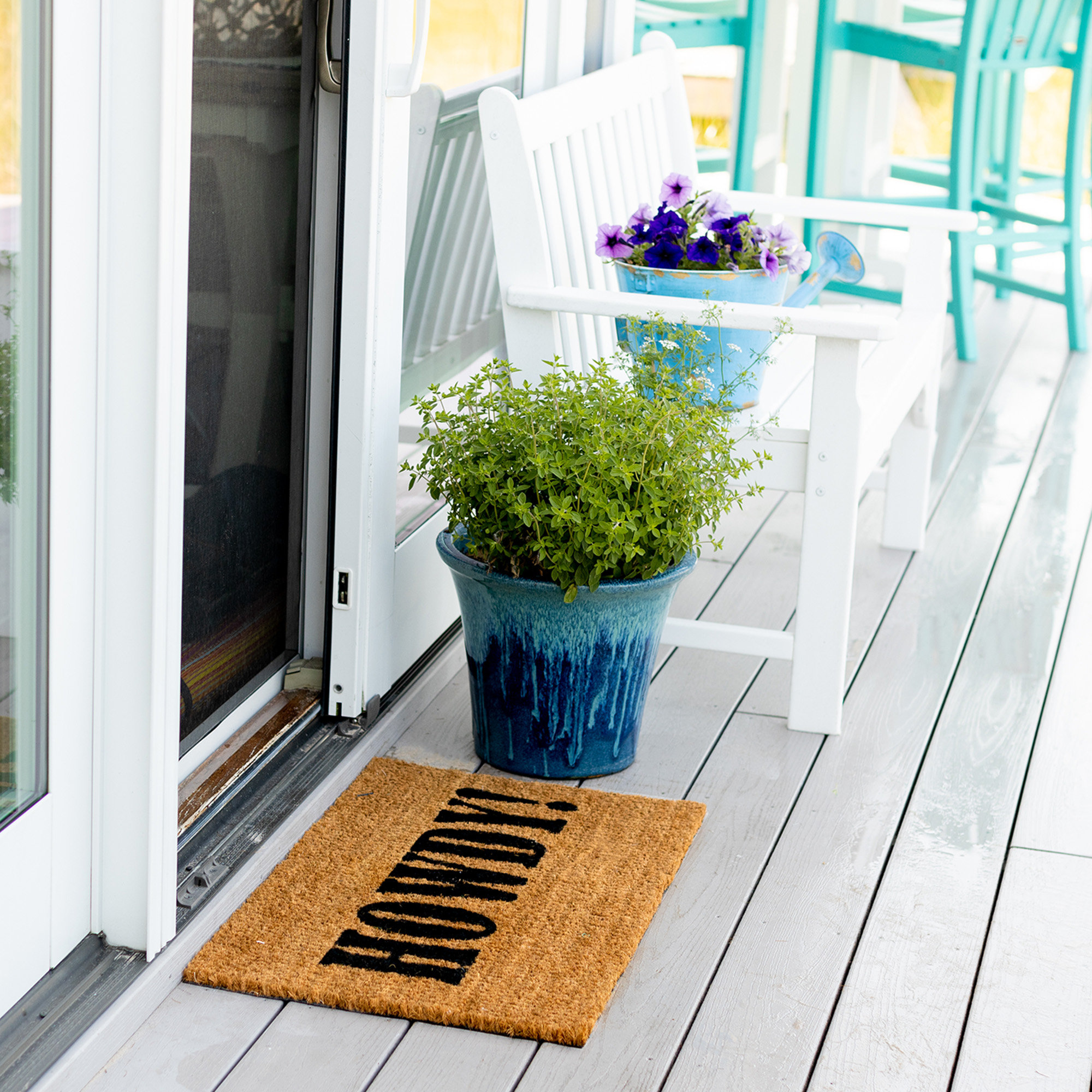 29.5 x 17 Water Absorbent Outdoor Indoor Durable Front Door Mats