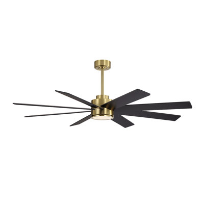 Ladanna 8-Blade Integrated LED Ceiling Fan