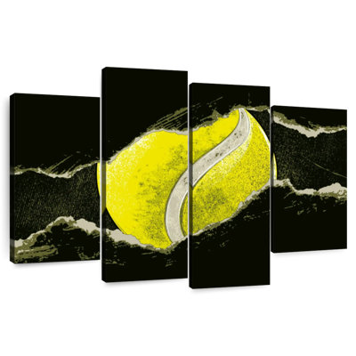 Grunge Tennis Ball
