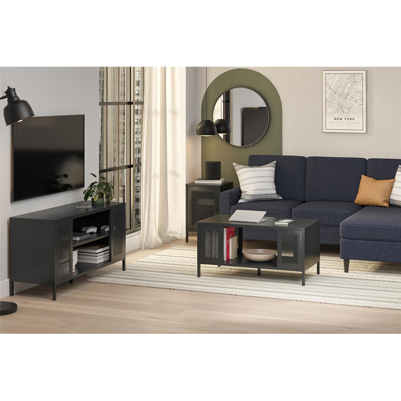 Aprel End Table, Black
