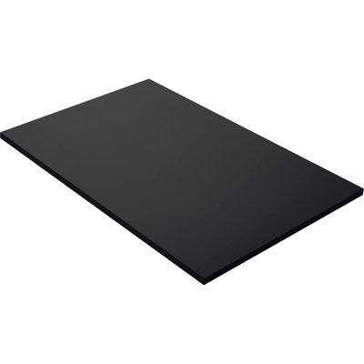 Kaboon Universal Tabletop, Solid One-Piece Melamine Table Top, Home and Office Countertop
