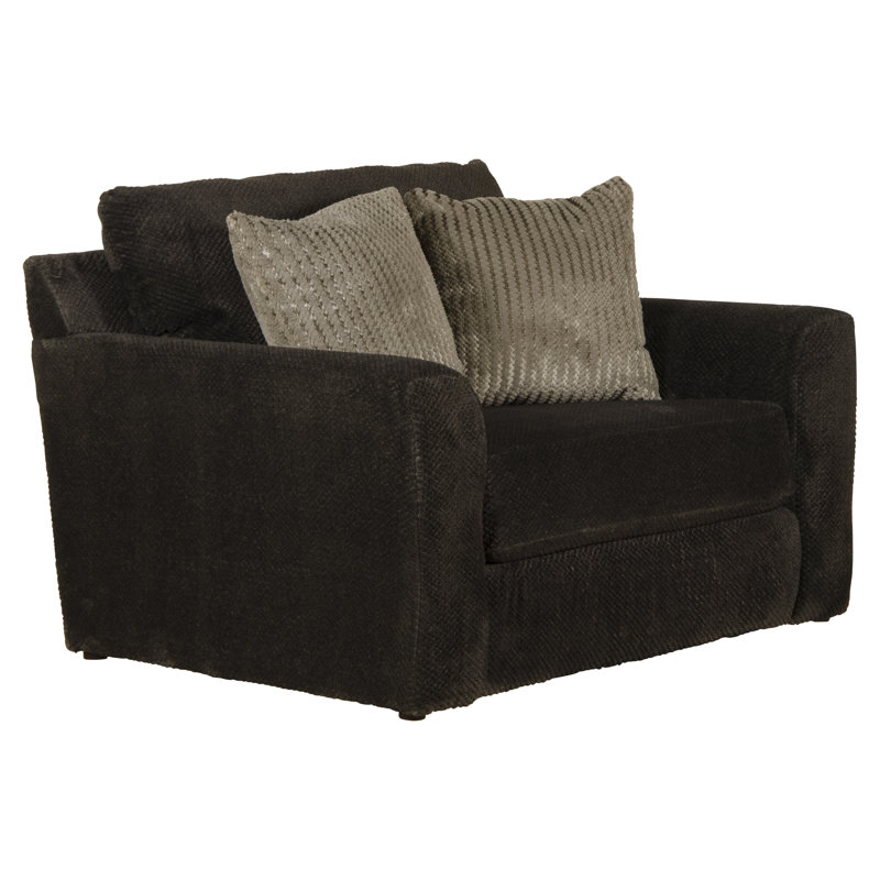 Chaise et demi en polyester Vanaheim, Fumée