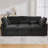 Chenille Upholstered Modular Sectional Sofa-367671439