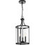 Luminaire suspendu cylindrique à 3 lumières de style bougie-753193624