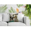 Oreiller carré réversible Sabbi Flamingo-116293339-115986814