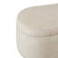 Banc de rangement à dessus rabattable Boucle crème Voir ci-dessous-950694324
