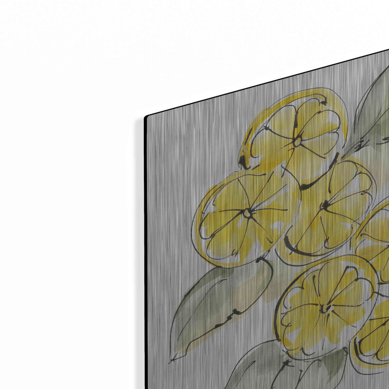 «Cut Lemons II» par Chris Paschke, H 12 po x l 12 po