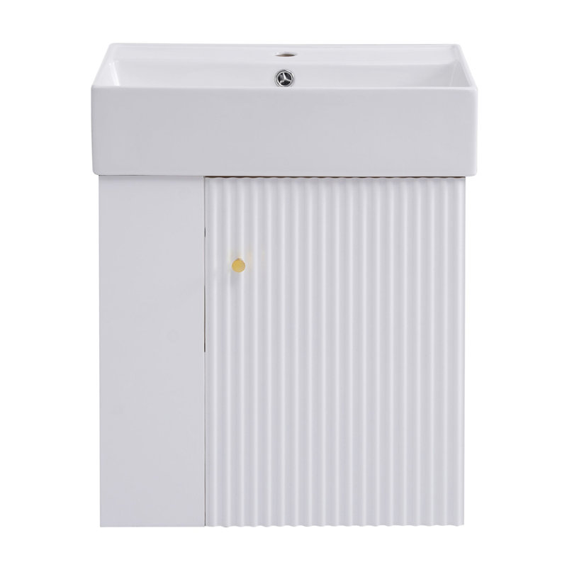 Meuble-lavabo flottant moderne 21,6 po