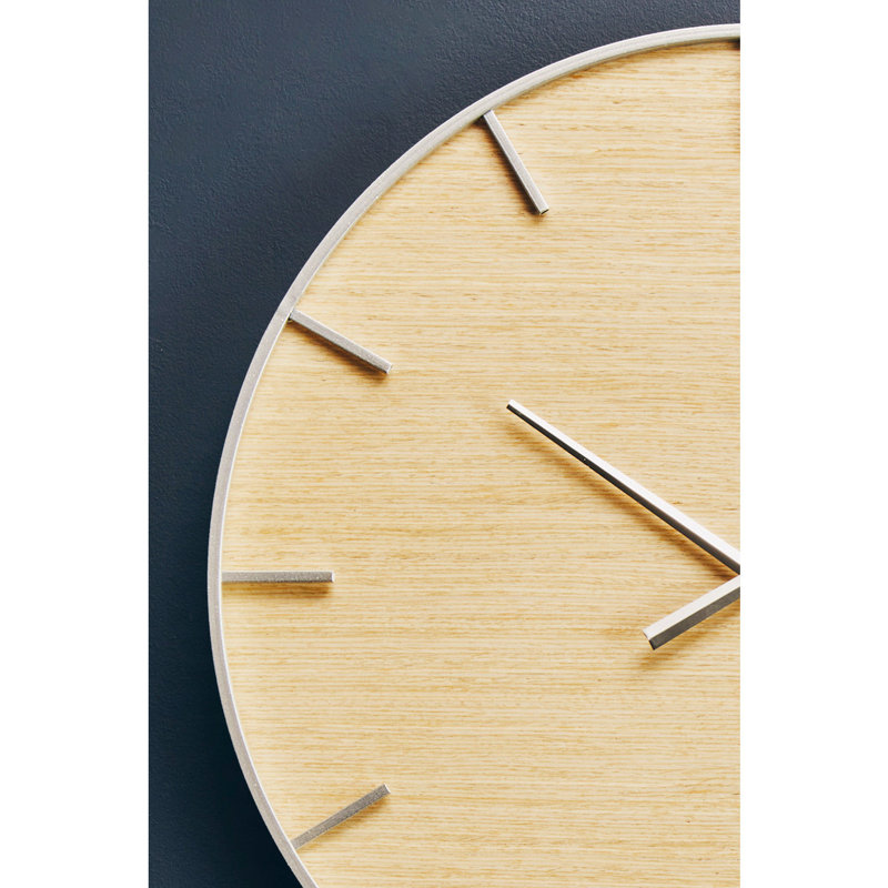 Elverta Metal Wall Clock