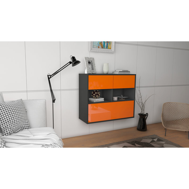 Rowles 92cm Sideboard, Orange