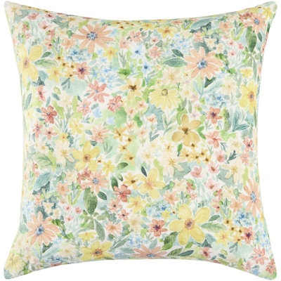 Spring Bouquet Throw Pillow Cover