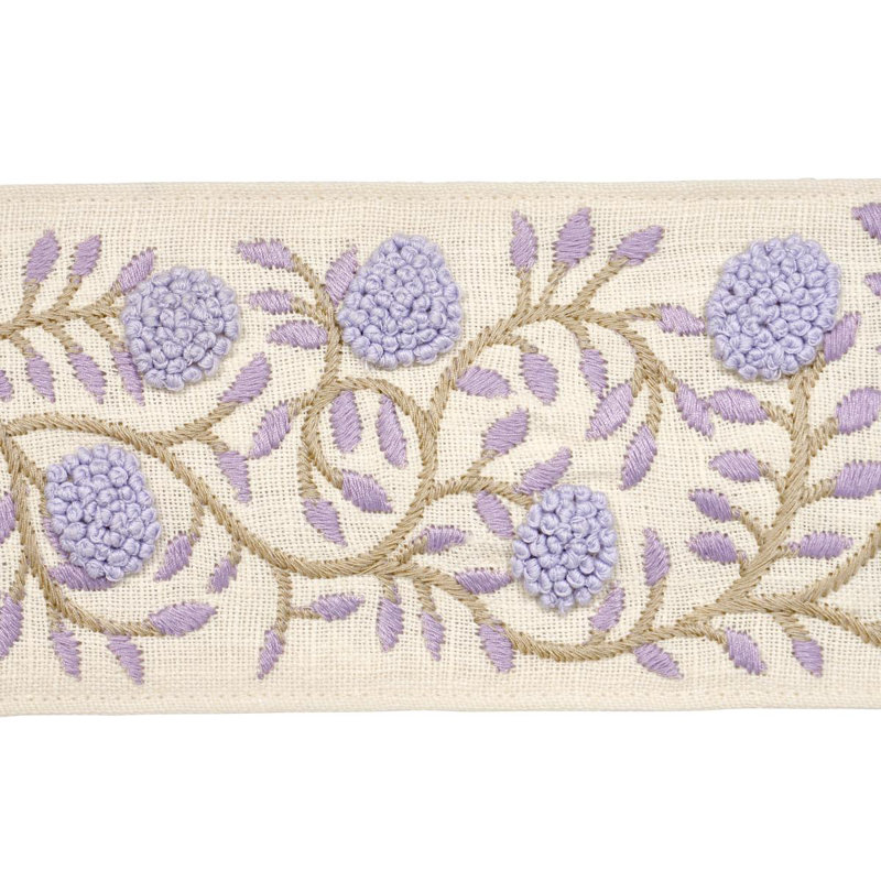 Ruban Ashoka, Lilas / Crème
