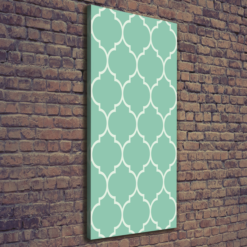 Moroccan Background - Wrapped Canvas Print