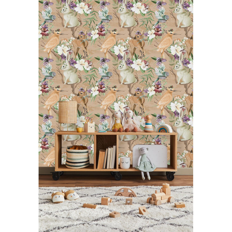 Antoniea Pre-Pasted Vinyl Floral