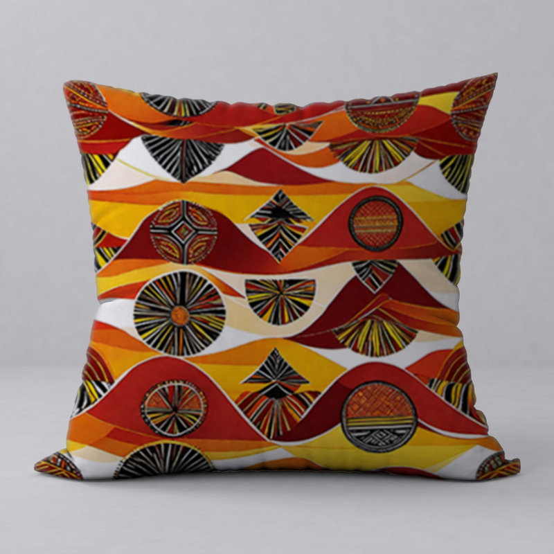 Polyester Throw Pillow
