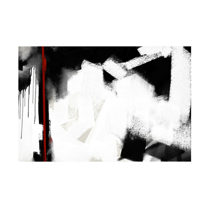 Art sur toile «cylindrique Sean Parnell City 2», H 16 po x l 24 po
