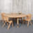Goddard Round Plastic Height Adjustable Activity Table Set with 4 Chairs-49248690-59396917