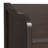 Connaught 42"W Solid Wood Entryway Storage Bench with Lift-Top Lid, Dual Compartments, and Open Bottom Shelf