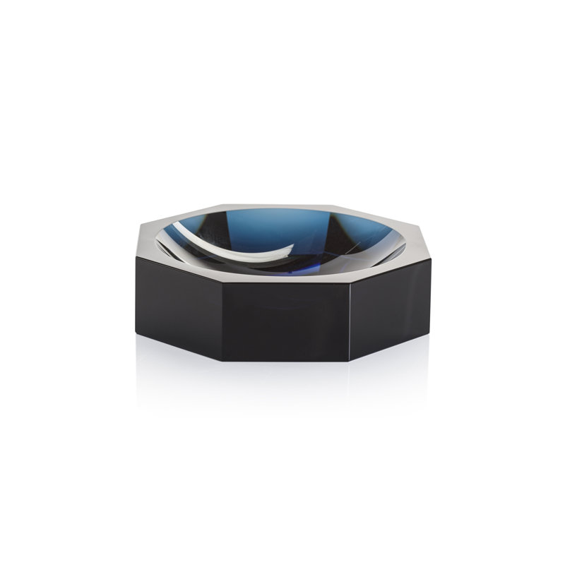 Bol en verre Carmac, Bleu foncé