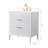 Bilroy 30'' Single Sink Bathroom Vanity with Engineered Stone Top-97008195