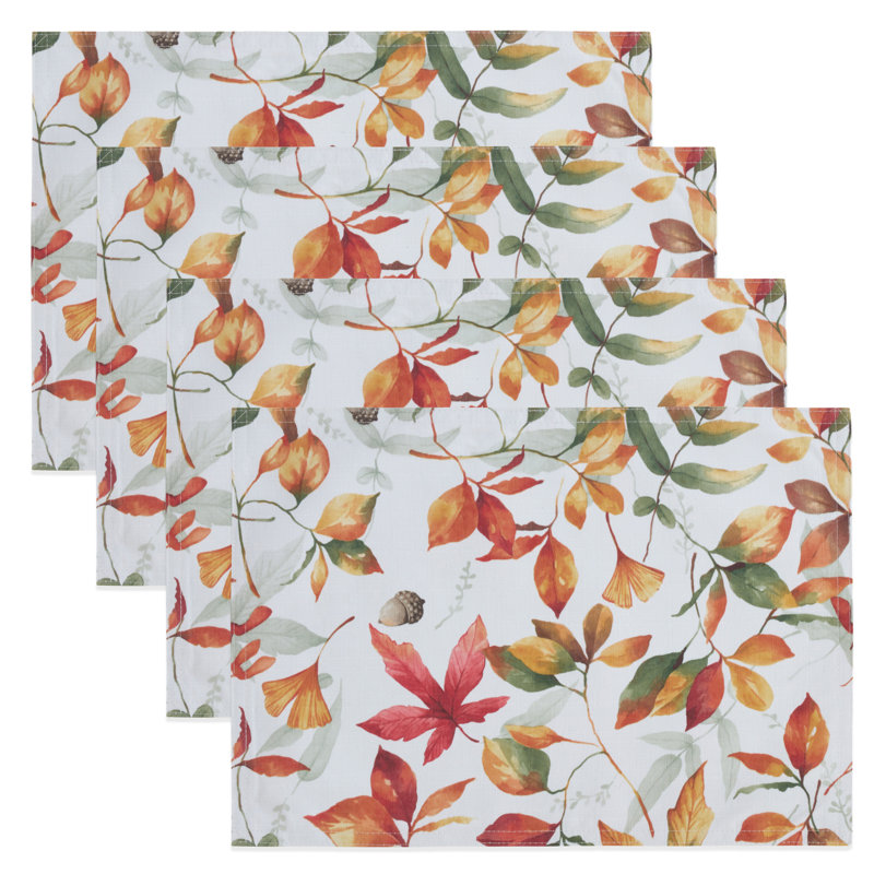 Crowe Polyester Floral Rectangle Placemat