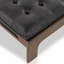 Repose-pieds en cuir véritable Ellinor-87472376